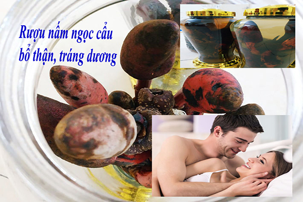Nấm ngọc cẩu ngâm rượu 2