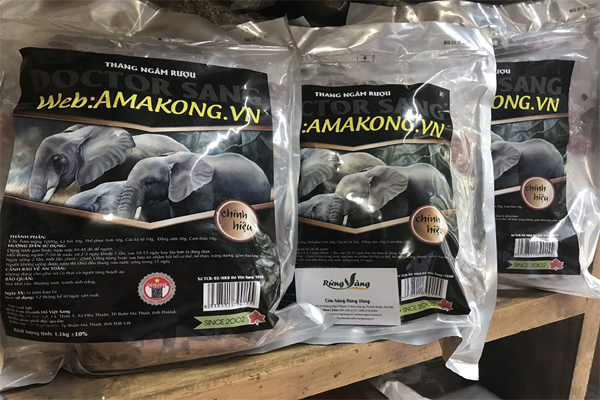 amakong ngâm rượu tại Hà Nội 4