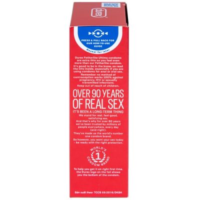 Bao cao su Durex Fetherlite Ultima