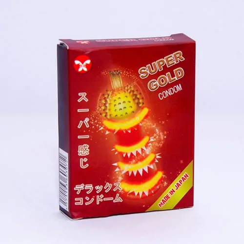 Hình ảnh sản phẩm bao cao su Super Gold Hình ảnh sản phẩm bao cao su Super Gold