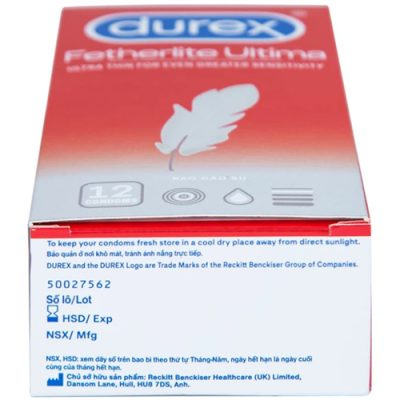 Bao cao su Durex Fetherlite Ultima
