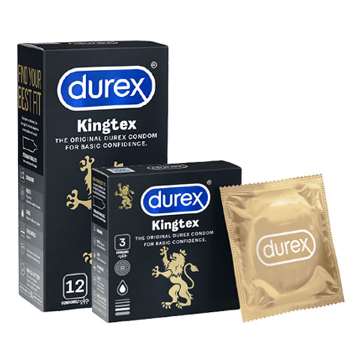 Bao cao su Durex Kingtex