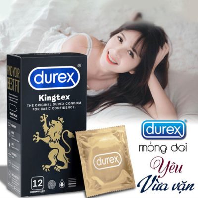Bao cao su Durex Kingtex