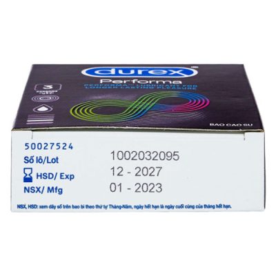 Bao cao su Durex Performa