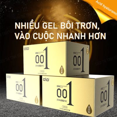 Bao cao su Olo 0.01 vàng