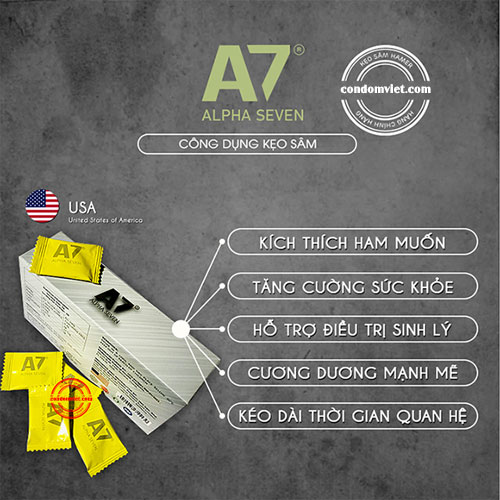 Kẹo sâm A7