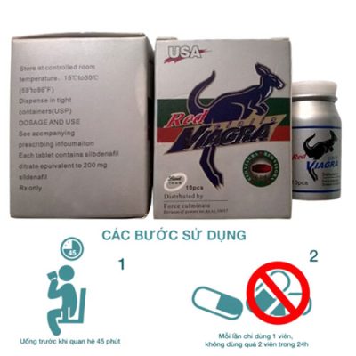 Thuốc cường dương Red Viagra