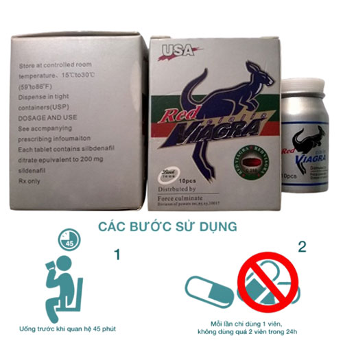 Thuốc cường dương Red Viagra