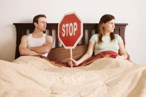 Khi đang mắc bệnh là thời điểm không nên quan hệ.