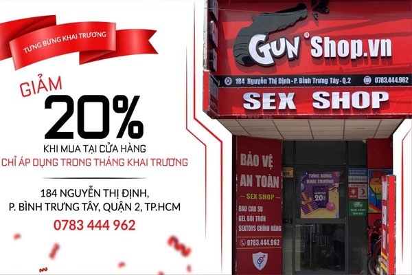 Gunshop chuyên cung cấp các sản phẩm hỗ trợ đời sống tình dục hàng đầu tại HCM. Gunshop chuyên cung cấp các sản phẩm hỗ trợ đời sống tình dục hàng đầu tại HCM.